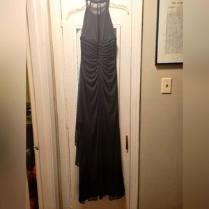 Davids Bridal Black Bridesmaid Dress